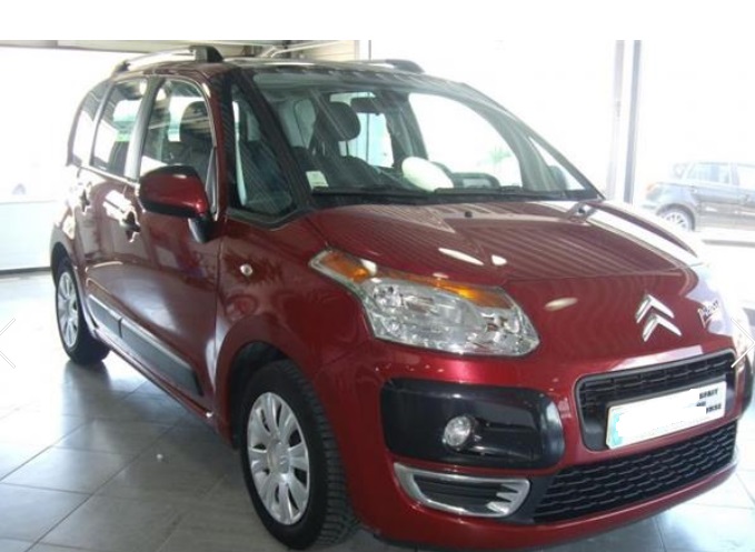 Left hand drive CITROEN C3 PICASSO 1.6 HDI 90 MILLENIUM